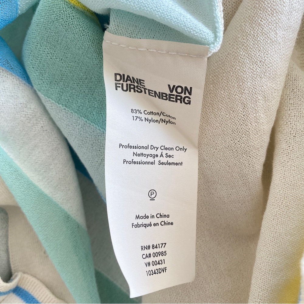 Diane von Furstenberg paneled cardigan - Picture 8 of 9